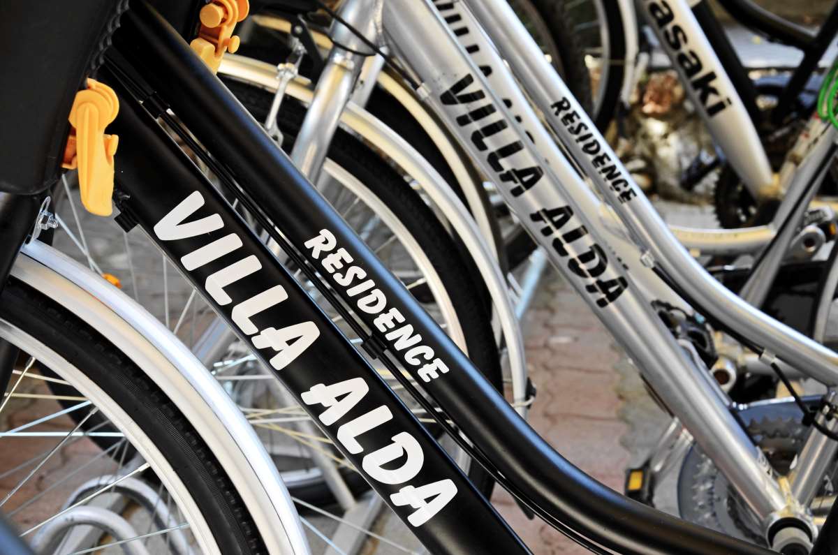 Le bici a Villa Alda - Pietra Ligure con i bambini Le bici a Villa Alda - Pietra Ligure con i bambini