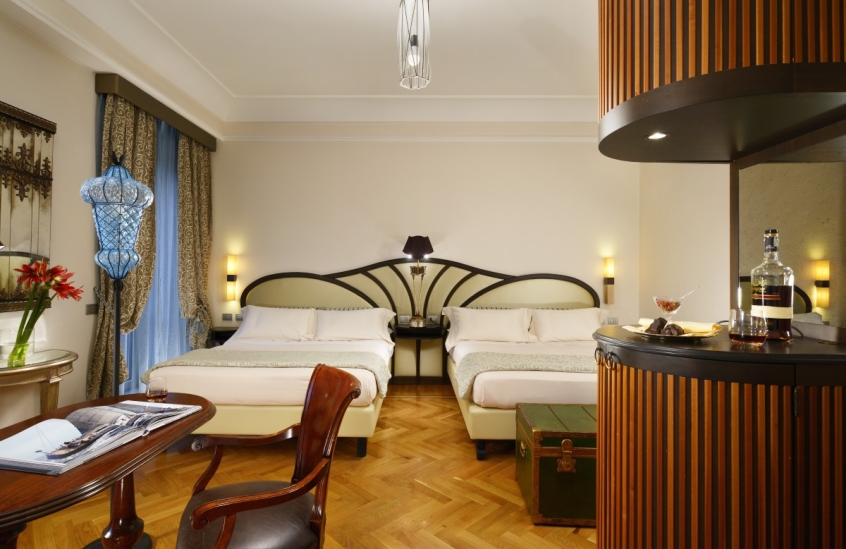 La family rooom del Grand Hotel Savoia - Vacanze a Genova con i bambini La family rooom del Grand Hotel Savoia - Vacanze a Genova con i bambini